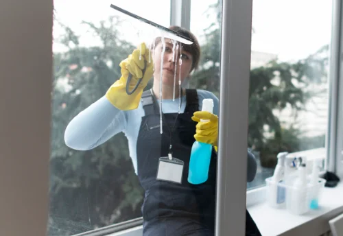 Nettoyage de vitres intérieures et extérieures à Gouvernes